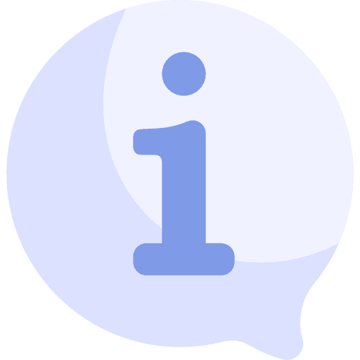 Information bubble information info icon