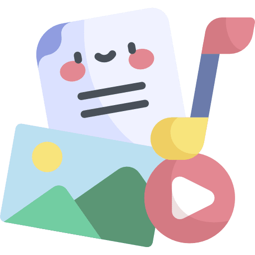 Multimedia digital image music and multimedia icon