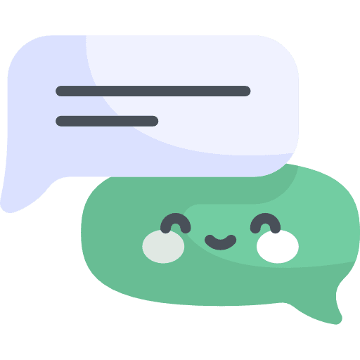 Chat speech bubble communications chat icon