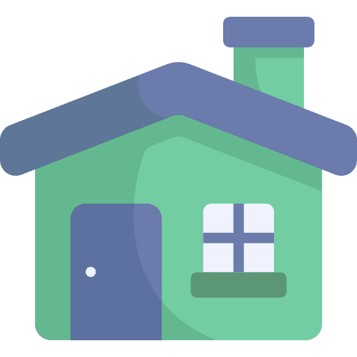 Home residential buildings real estate icon