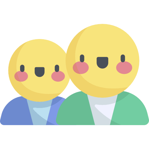 Contacts user social media symbol icon