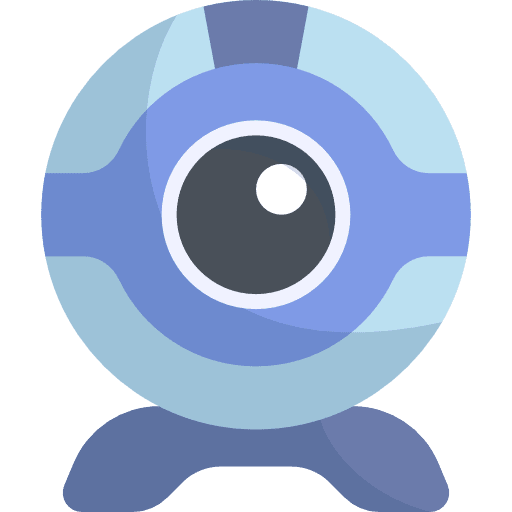 Webcam videocam technology electronics icon