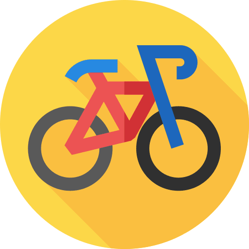 Bicycle sport bicycle sports and competition icon