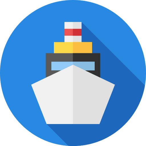 Cruise ship ships ferry boat icon