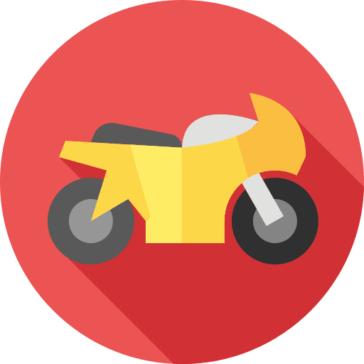 Motorcycle motor sports motorbike motorcycle icon