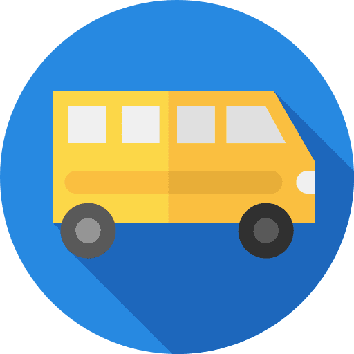 School bus school bus bus tour bus icon