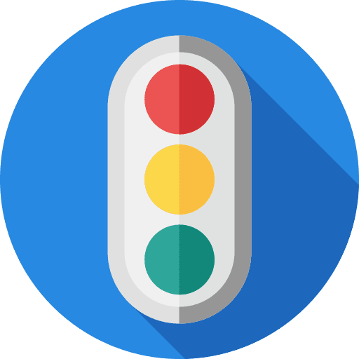 Traffic light traffic lights stop transportation icon