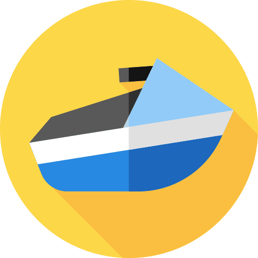 Jet ski holidays transportation transport icon