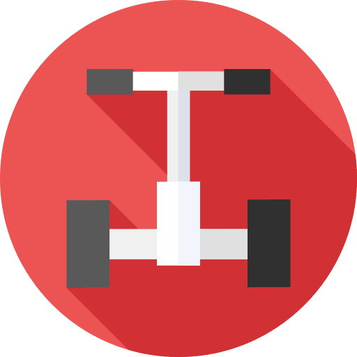 Segway transportation urban transport icon