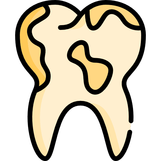 Tooth tooth dirty dentist icon