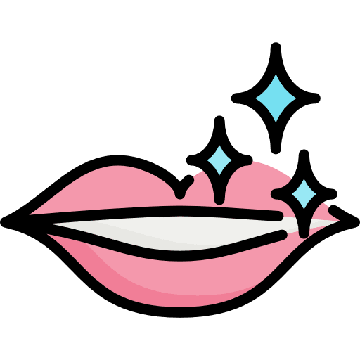 Smiling teeth healthcare and medical smile icon
