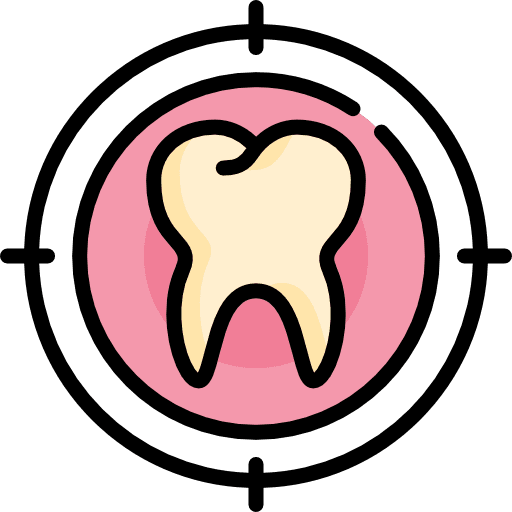 Tooth check molar review icon