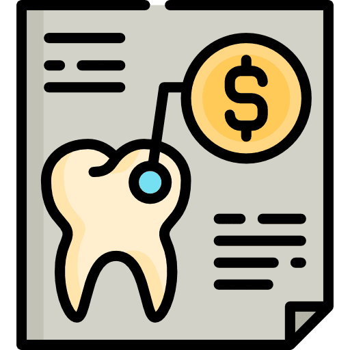 Tooth dentist tooth clipboard icon