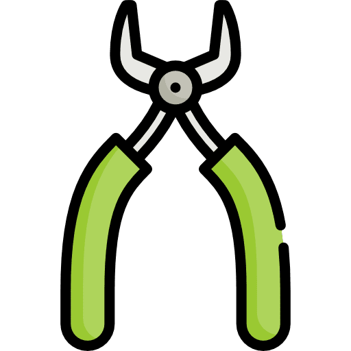Tooth pliers pliers tools and utensils dental icon