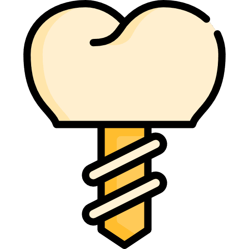 Implant molar implants dentist icon