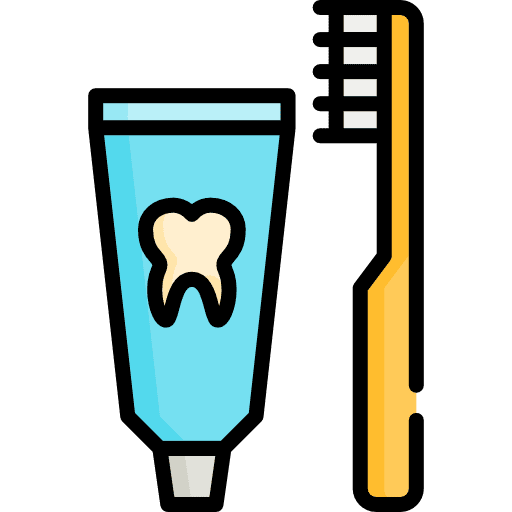 Toothbrush toothpaste miscellaneous toothbrush icon