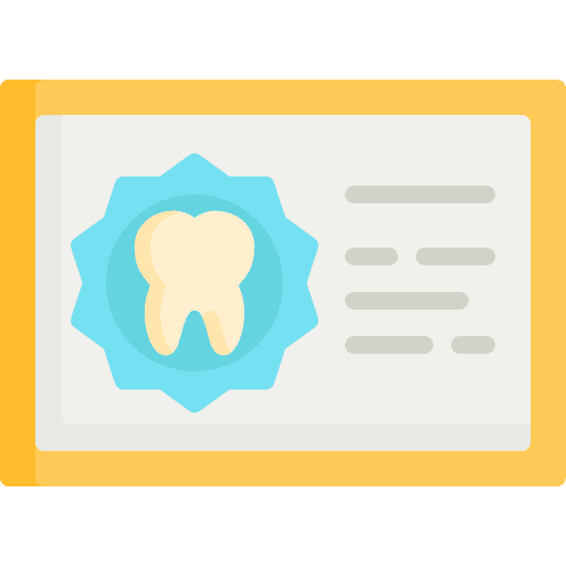 Certified certificate education qualification icon