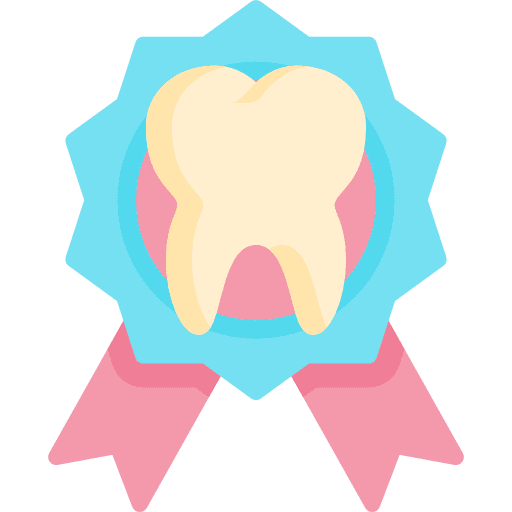 Tooth healthcare and medical teeth dental icon
