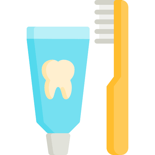 Toothbrush healthcare and medical miscellaneous hygienic icon