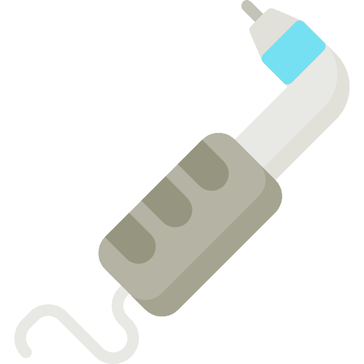 Dental drill medical drill dental drill tools and utensils icon