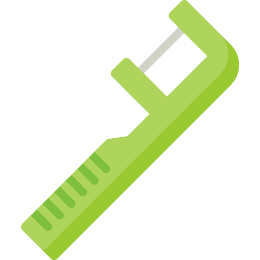 Dental floss floss tools and utensils dental icon