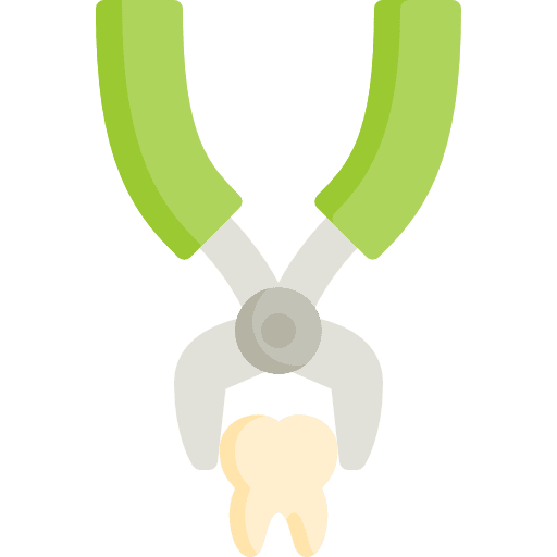 Tooth pliers dentist tooth pliers dental icon