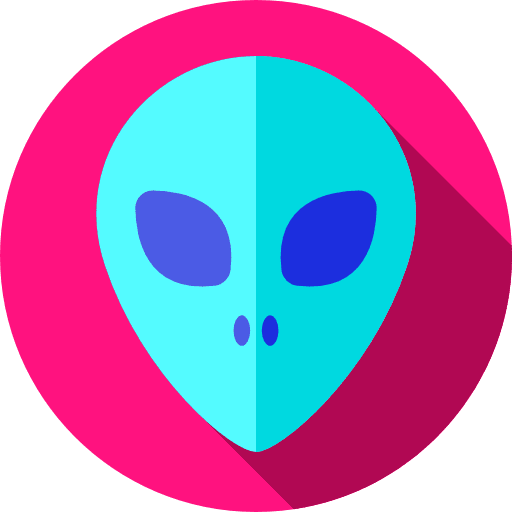 Alien face extraterrestrial miscellaneous icon