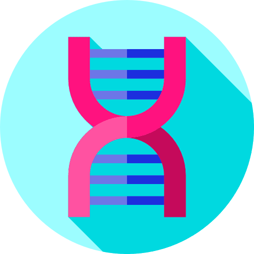 Dna miscellaneous deoxyribonucleic acid medical icon