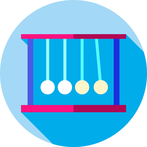 Newtons cradle education miscellaneous energy icon