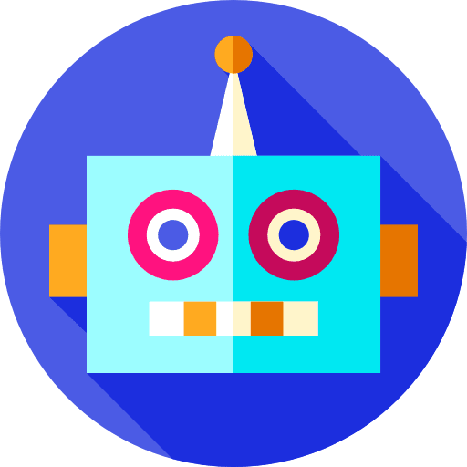 Robot science fiction cyborg computer icon