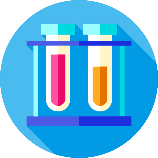 Test tubes chemical education test tubes icon