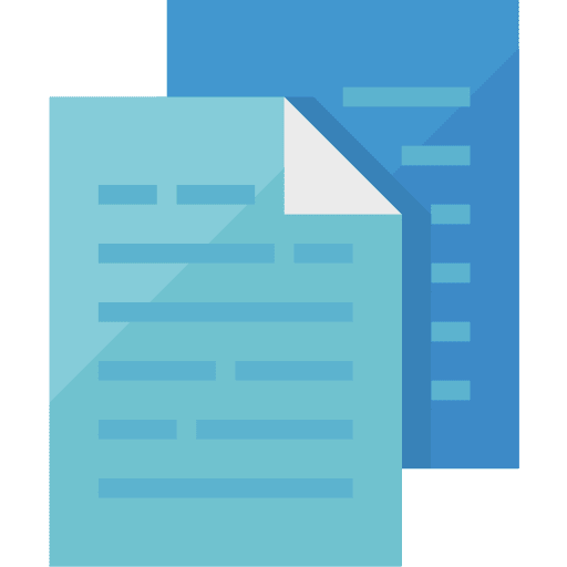 Copy files and folders files copies icon