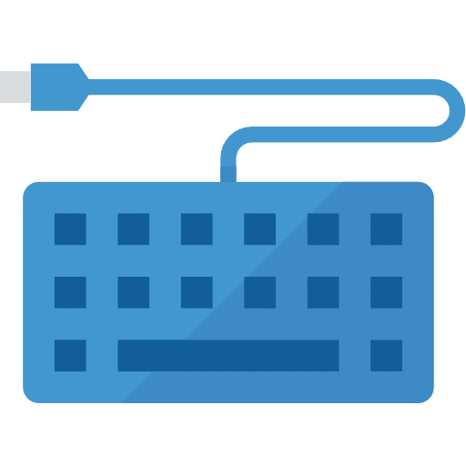 Keyboard electronic technology keyboard icon