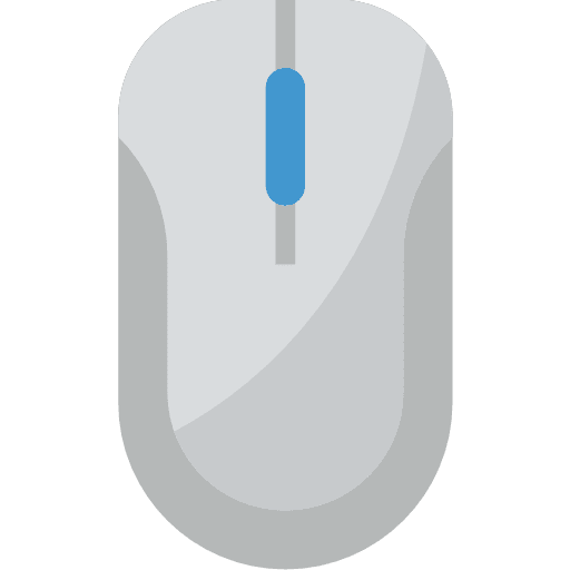 Mouse wireless multimedia mouse icon