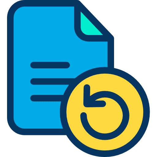 File file reload files and folders icon