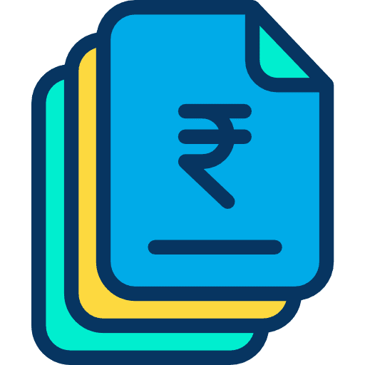 File money interface files and folders icon