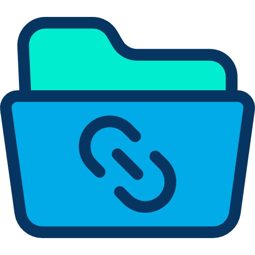 Folder folder office material data storage icon