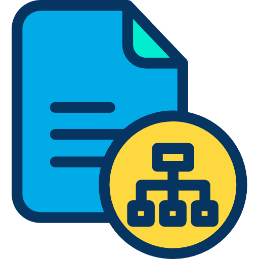 File archive flow file icon