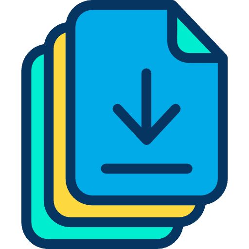 File installer document download icon