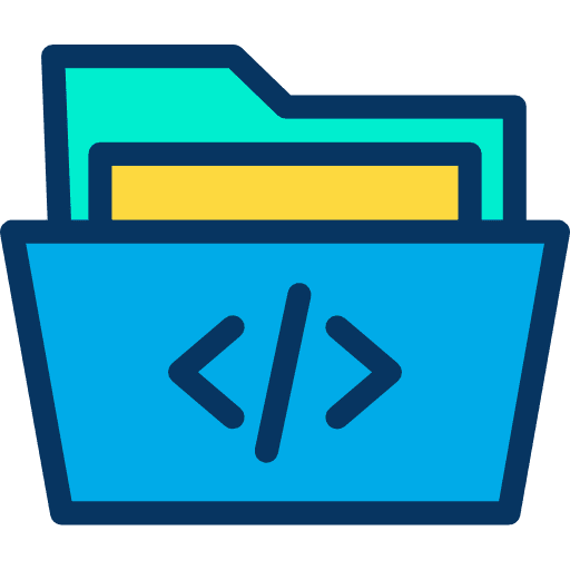 Folder storage file storage files and folders icon