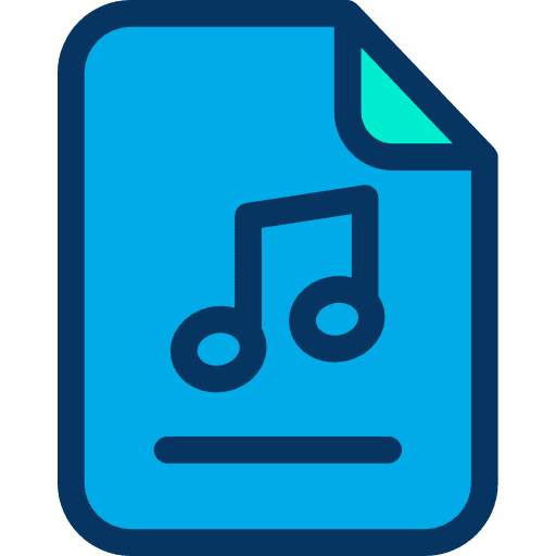 File interface music audio icon