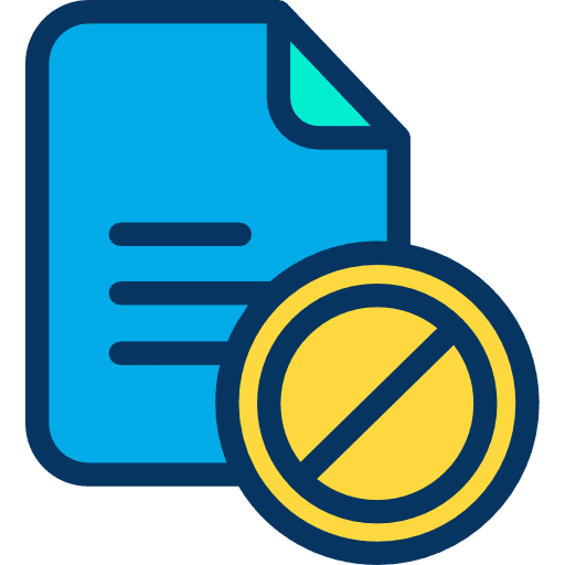 File archive block files and folders icon