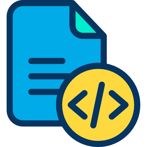 File signs code file icon