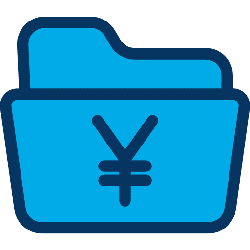 Folder files and folders file storage office material icon