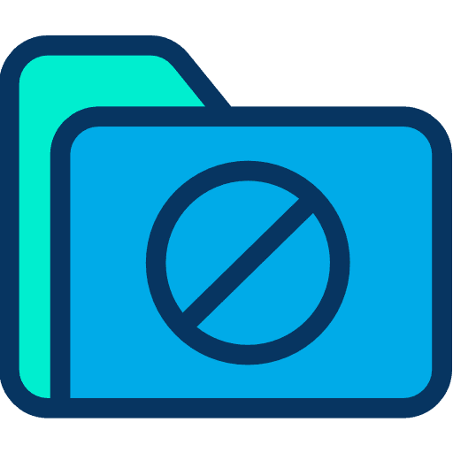 Folder files and folders folder office material icon