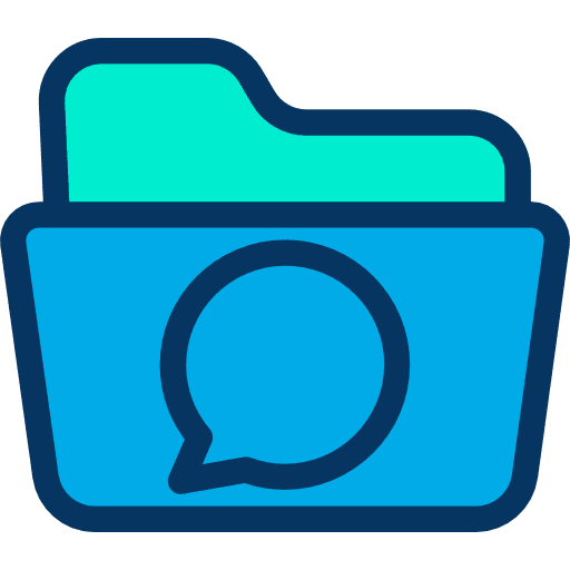 Folder folder file storage office material icon