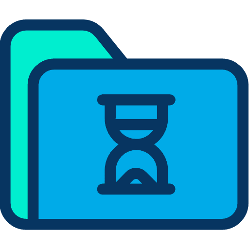 Folder file storage storage data storage icon