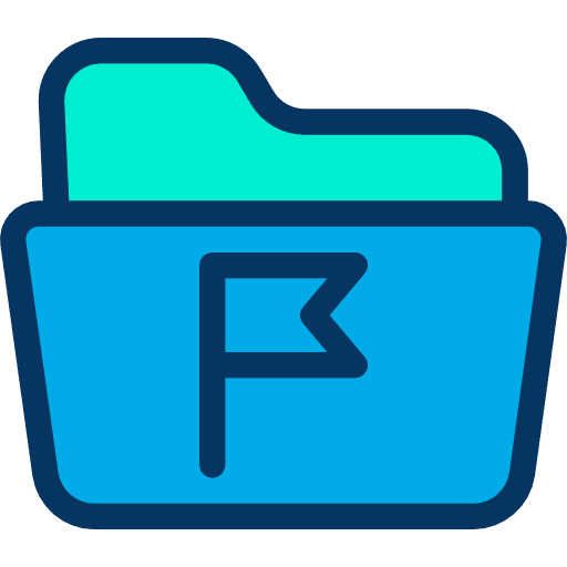 Folder files and folders data storage file storage icon