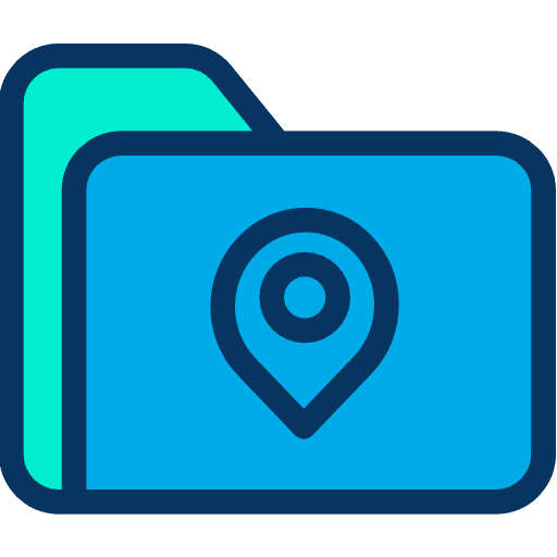 Folder files and folders interface file storage icon