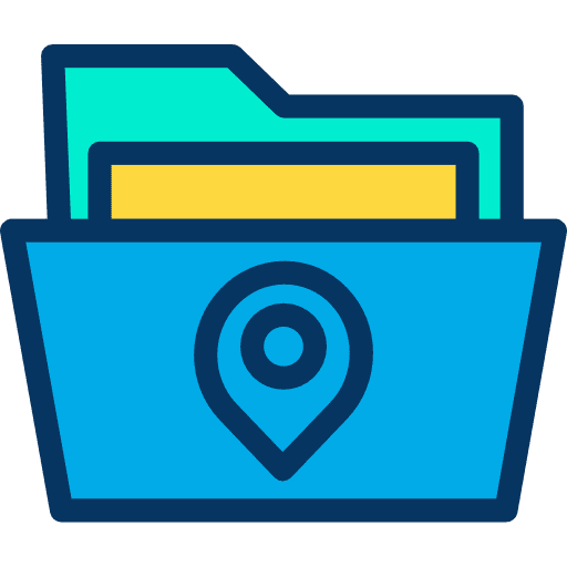 Folder files and folders interface storage icon
